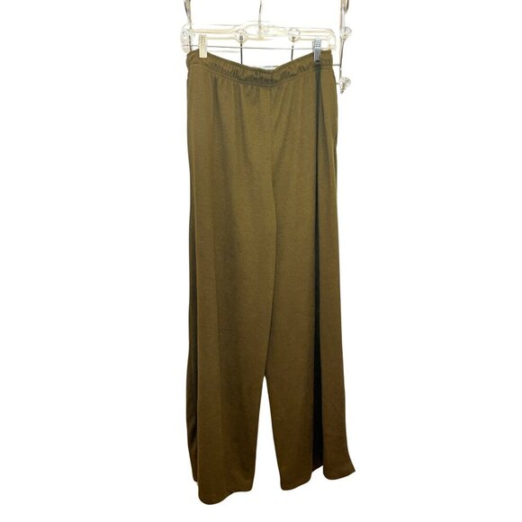 Zara Women's Wide Leg Pants Size L – Soft, Relaxed, and Stylish Loungewear - Picture 1 of 5